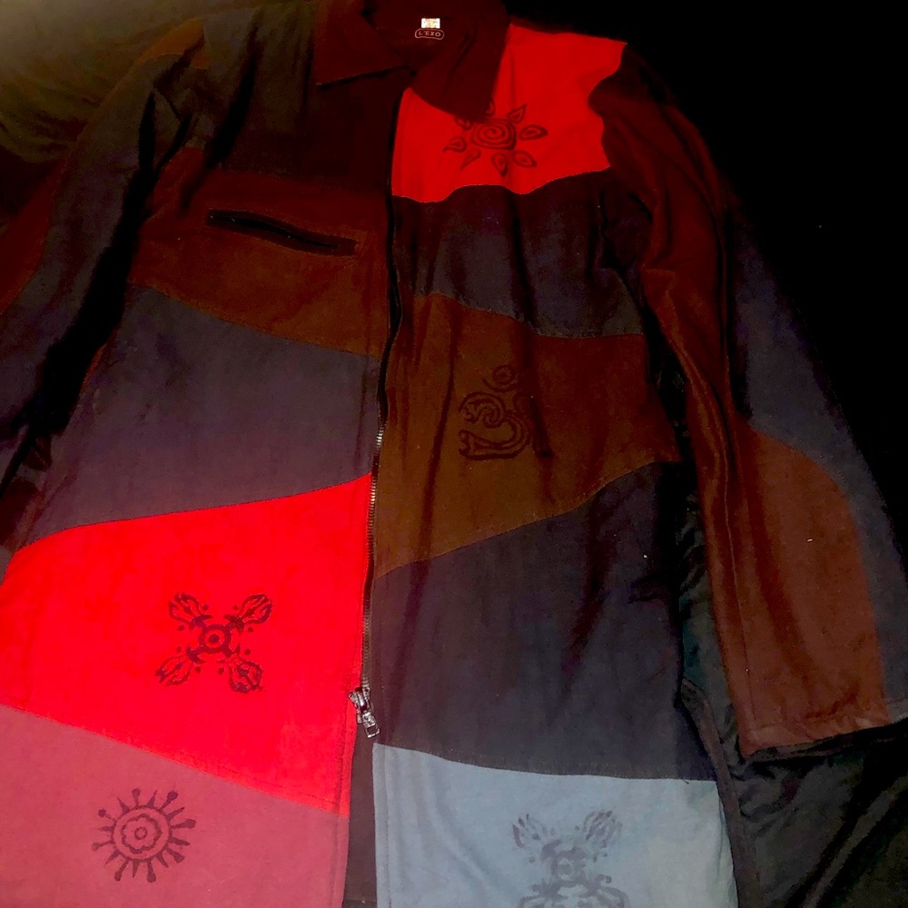 Woman’s jacket with a fleece inside perfect for fall and never been worn.